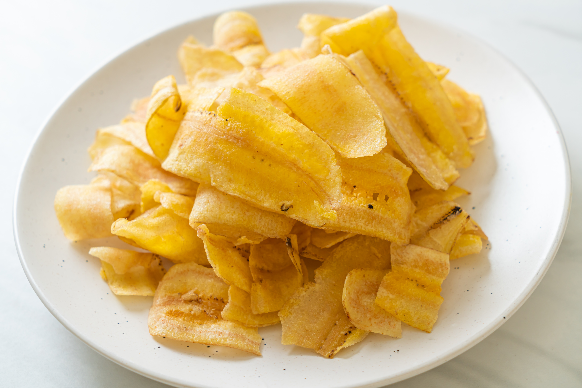 Banana Chips - Fried or Baked Sliced Banana