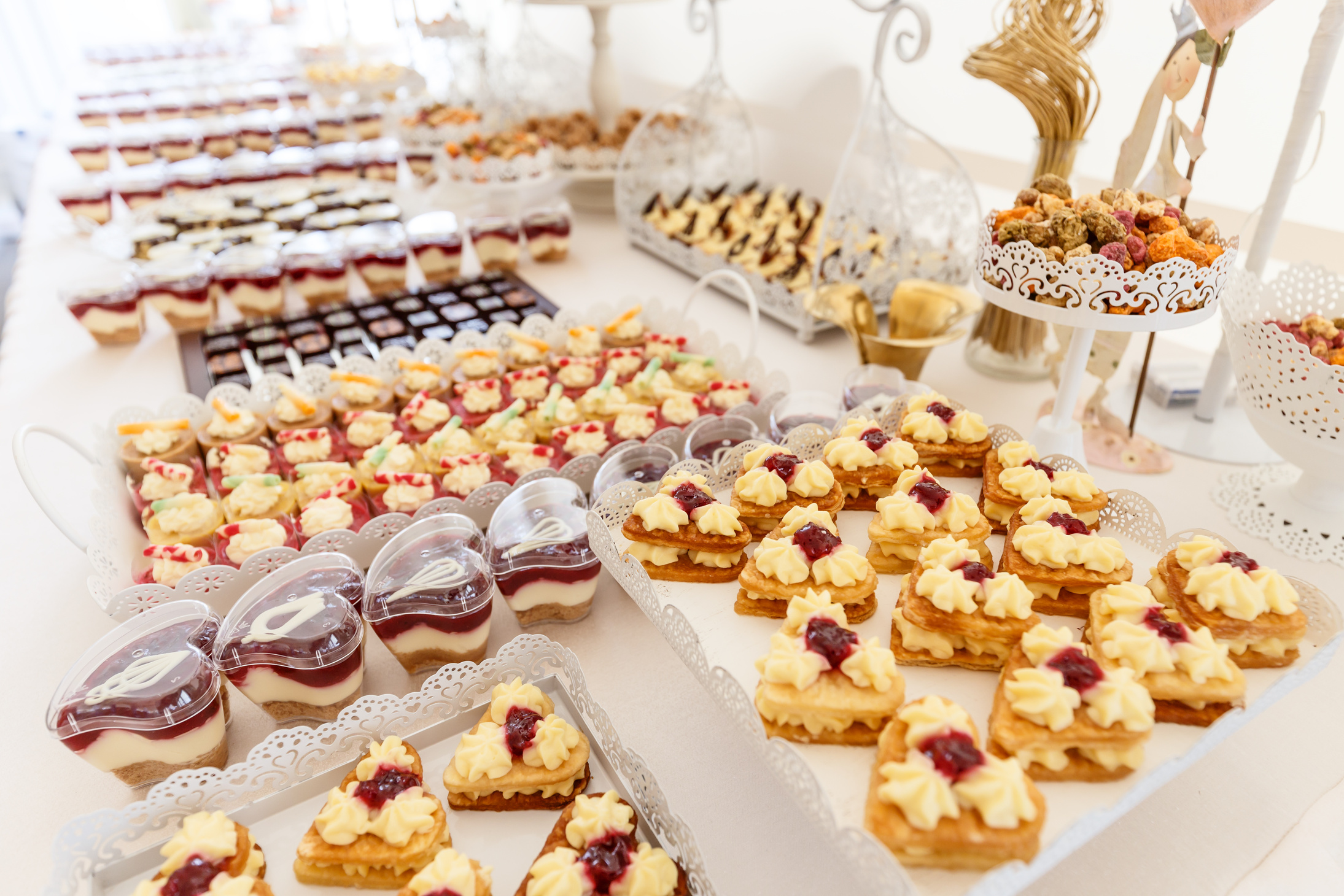 Wedding dessert table